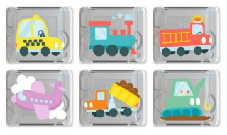 Kostki do kąpieli Glo Pals Pojazdy