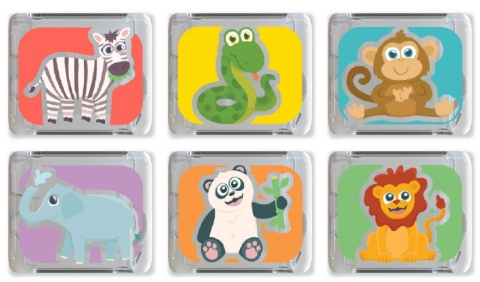 Kostki do kąpieli Glo Pals Zwierzątka