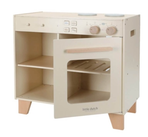 Kuchnia Drewniana Little Dutch Edycja Limitowana otwarte drzwiczki