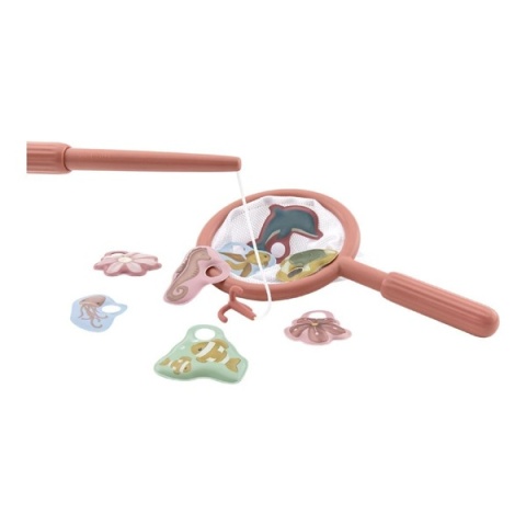 Łowienie Rybek Little Dutch Gra Zręcznościowa Różowa wędka