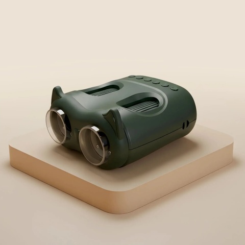 Mikroskop z funkcją lornetki KidLupe Zielony wdłuż