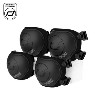 Zestaw Ochraniaczy dla dzieci SCOOTANDRIDE Black XXS