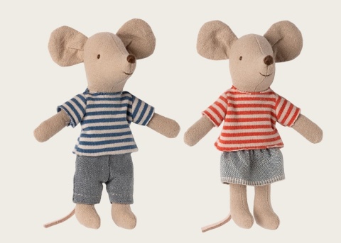 Myszka LouiMax i Stella Manileg w Kartonowym Domku