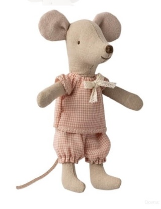 Myszka Maileg Młodsza Siostra w Pudełku Zapałek