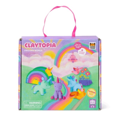 Plastyczna Przygoda Tiger Tribe Jednorożce opakowanie przód