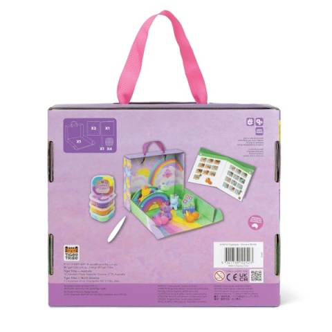 Plastyczna Przygoda Tiger Tribe Jednorożce opakowanie tył