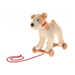 Pluszowy piesek Eliot Egmont Toys do ciągnięcia