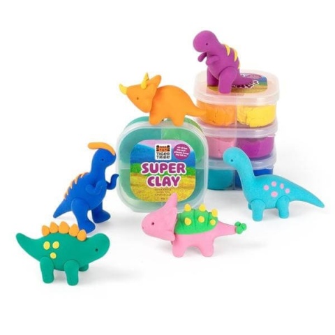 Plastyczna Przygoda Tiger Tribe Dinozaury  różne