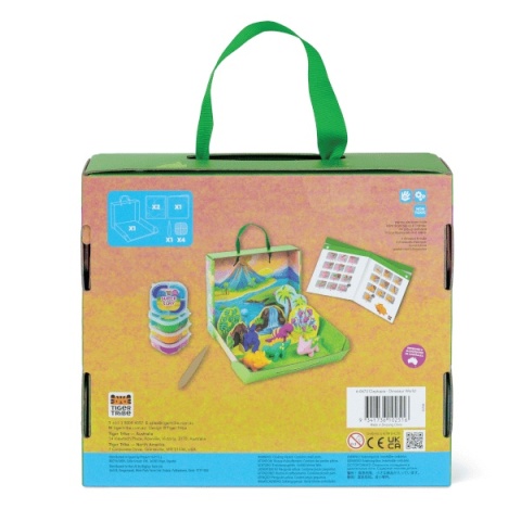 Plastyczna Przygoda Tiger Tribe Dinozaury tył opakowania