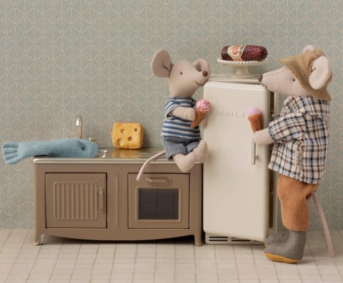 Ubranie dla Myszki Maileg Dziadek myszki w kuchni