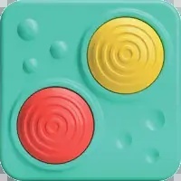 Sensoryczny Kwadrat Fat Brain Toy Co. PlayTab Piszczałki