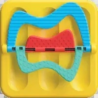 Sensoryczny Kwadrat Fat Brain Toy Co. PlayTab Przekładanka