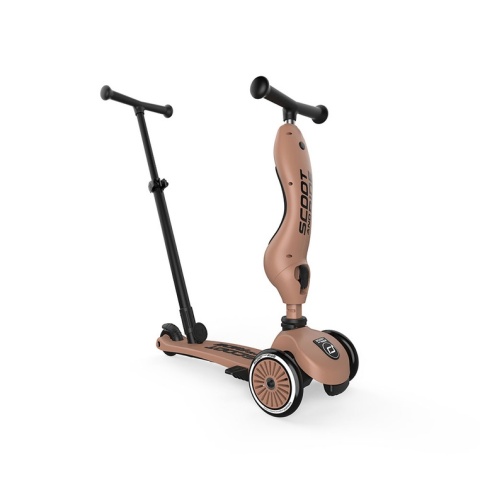 Mocha Highwaykick 1 Push and Go SCOOTANDRIDE 2w1 hulajnoga z rączką
