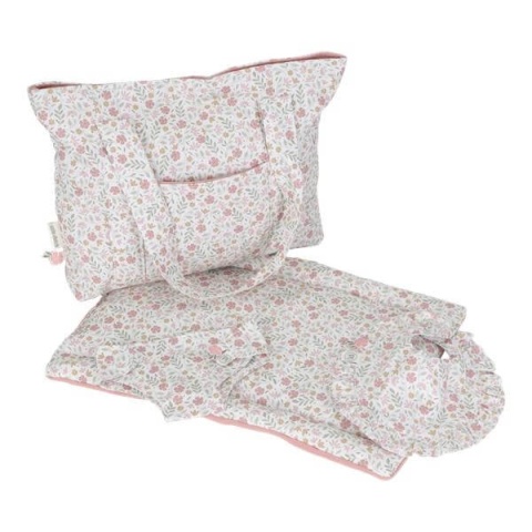 Torba na Pieluchy i Akcesoria dla Lalek Little Dutch mata do przewijania