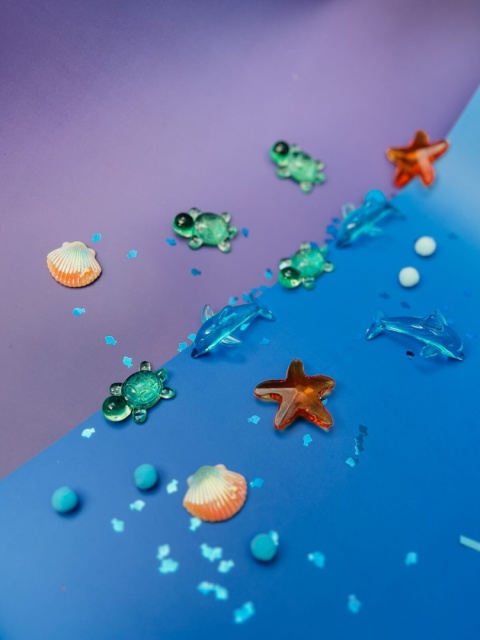 Wkład do tacki sensorycznej Play Tray Jellystone Podwodny Świat gwiazda