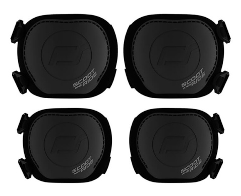 Zestaw Ochraniaczy dla dzieci SCOOTANDRIDE Black S przód