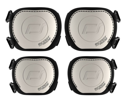 Zestaw Ochraniaczy dla dzieci SCOOTANDRIDE Ash XXS przód