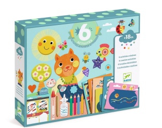 Zestaw artystyczny Djeco kotek i przyjaciele