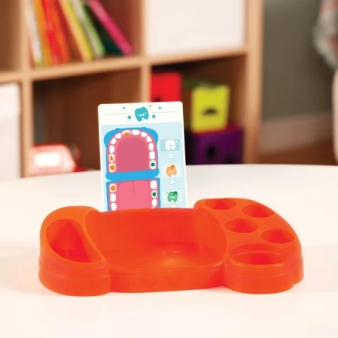 Zestaw do nauki mycia zębów i zabawy w dentystę Hipopotam