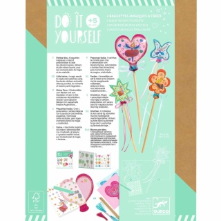 Zestaw do samodzielnego tworzenia Djeco czarodziejskie różdżki