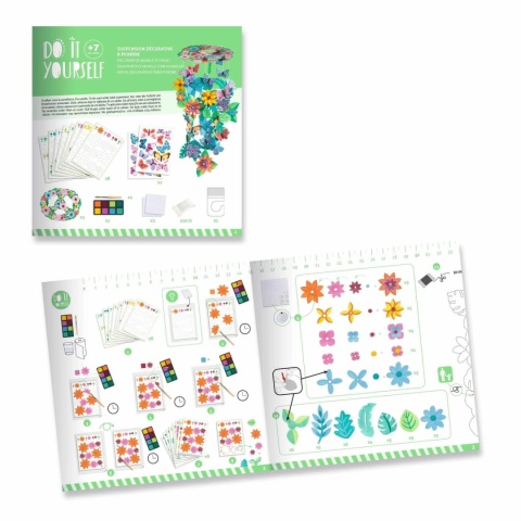 Zestaw do samodzielnego tworzenia Djeco dekoracja ruchoma kwiaty instrukcja