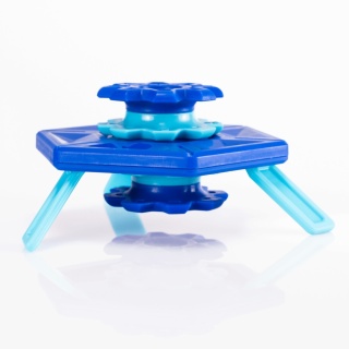 Niebieski Ognisty Zestaw Startowy Fat Brain Toy Co. MagShuto