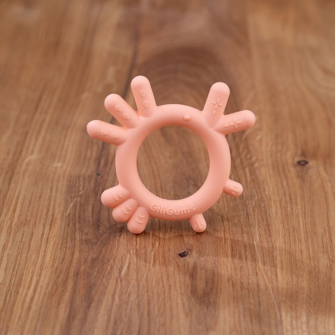 Brzoskwiniowy Gryzak Kurczak GiliGums przód