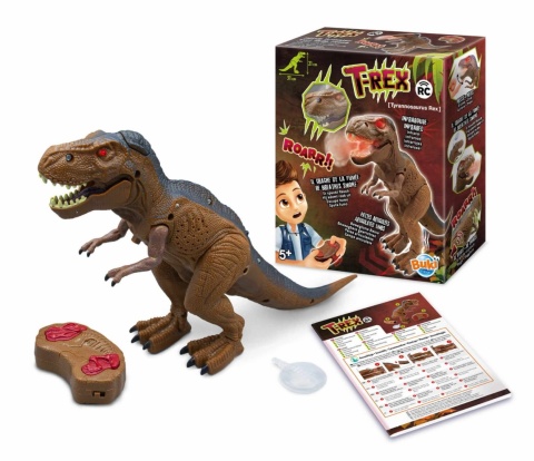 Dinozaur T-REX Buki zdalnie sterowany elementy zestawu