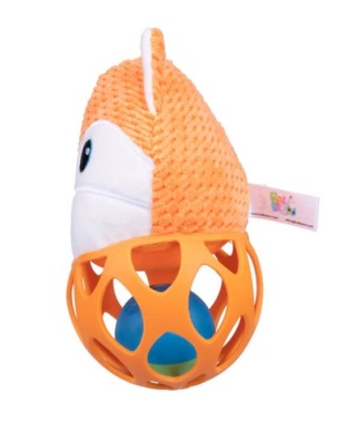 Grzechotka piłka BaliBaZoo lis