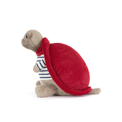 Żółw Jellycat w serduszka bok