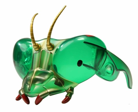 Owadzie Okulary Insect Lore Zielona Modliszka przód