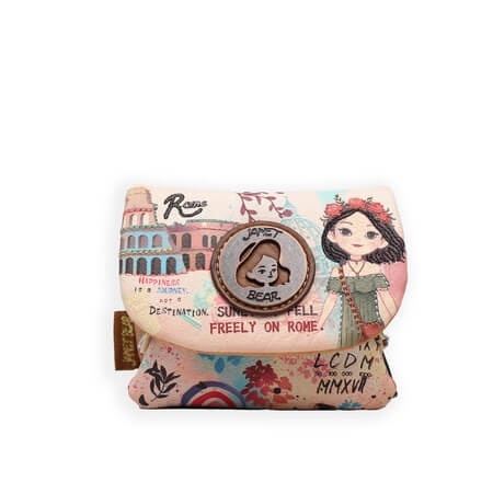 Portfel mały Janet Denese przód