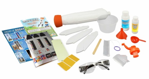 Rakieta do samodzielnego złożenia Buki bezpieczna nauka elementy