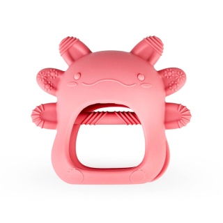 Różowy Gryzak Aksolot GiliGums