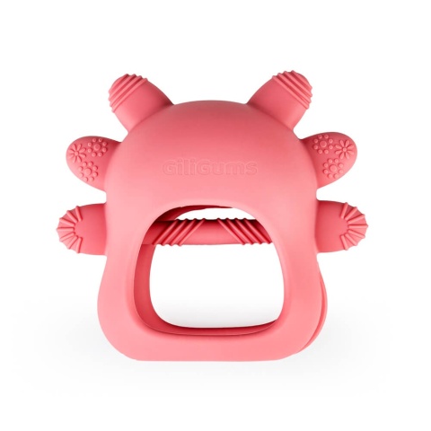 Różowy Gryzak Aksolotl GiliGums tył