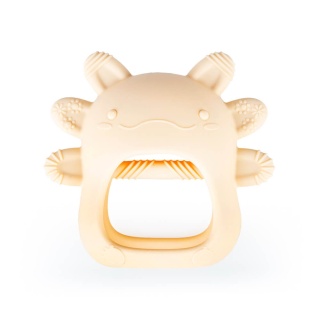 Beżowy Gryzak Aksolotl GiliGums