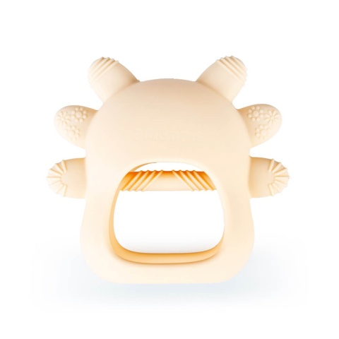 Beżowy Gryzak Aksolotl GiliGums tył