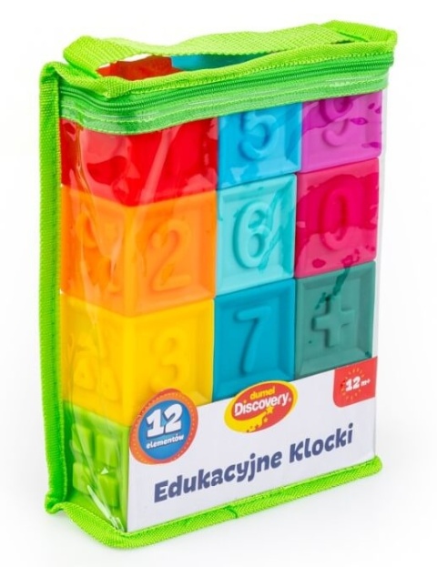 Sensoryczne klocki Dumel opakowanie