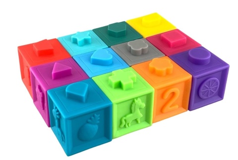 Sensoryczne klocki Dumel