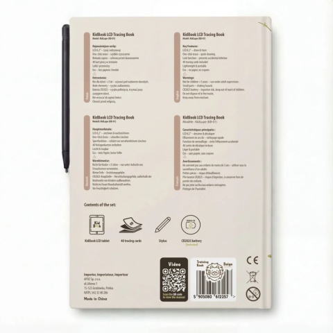 Tablet Graficzny KidLupe lew tył