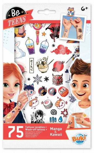 Tatuaże Manga Kawai Buki