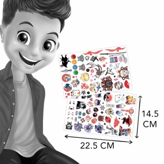 Tatuaże Manga Kawai Buki