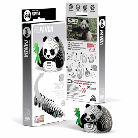 Układanka 3D Eugy Eko Panda opakowanie