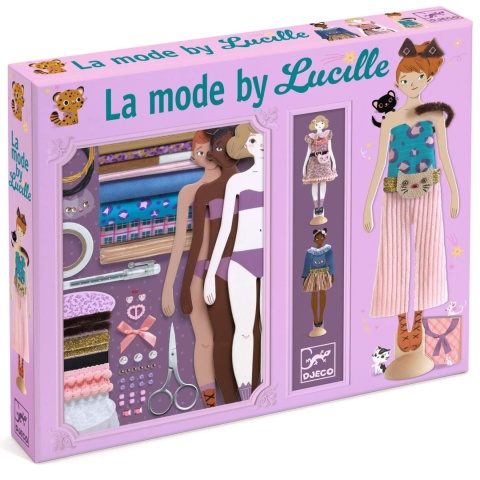 Zestaw artystyczny Djeco pracownia mody Lucille