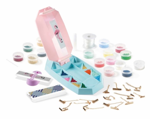 Zestaw do tworzenia bransoletek Buki tkanie z koralików elementy