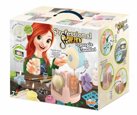 Zestaw do tworzenia świeczek Buki Studio Świece Sojowe opakowanie