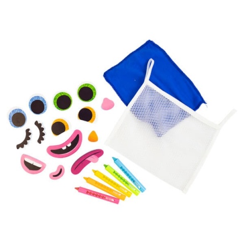 Zestaw zabawek do kąpieli Tiger Tribe kredki i pianki elementy