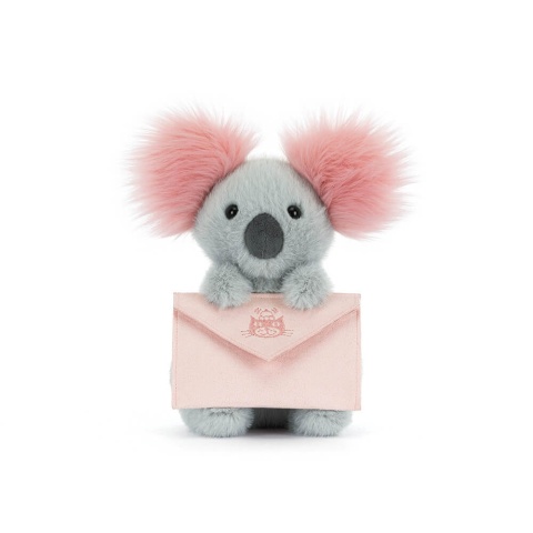 Pluszak Koala Jellycat z wiadomością przód