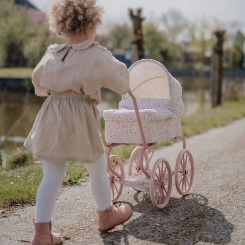 Głęboki wózek dla lalek Little Dutch wysokość