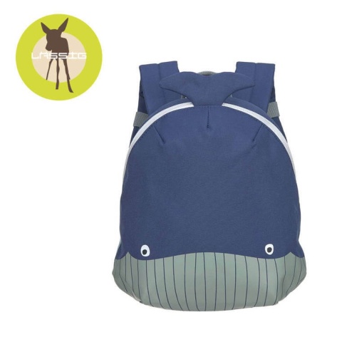 Mini plecak do przedszkola Lassig Wieloryb przód